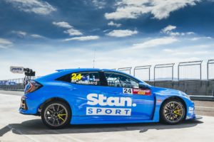 Honda Civic Type R Parked on the Track — Fabian Coulthard