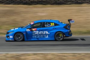 Side View of Race Car — Fabian Coulthard